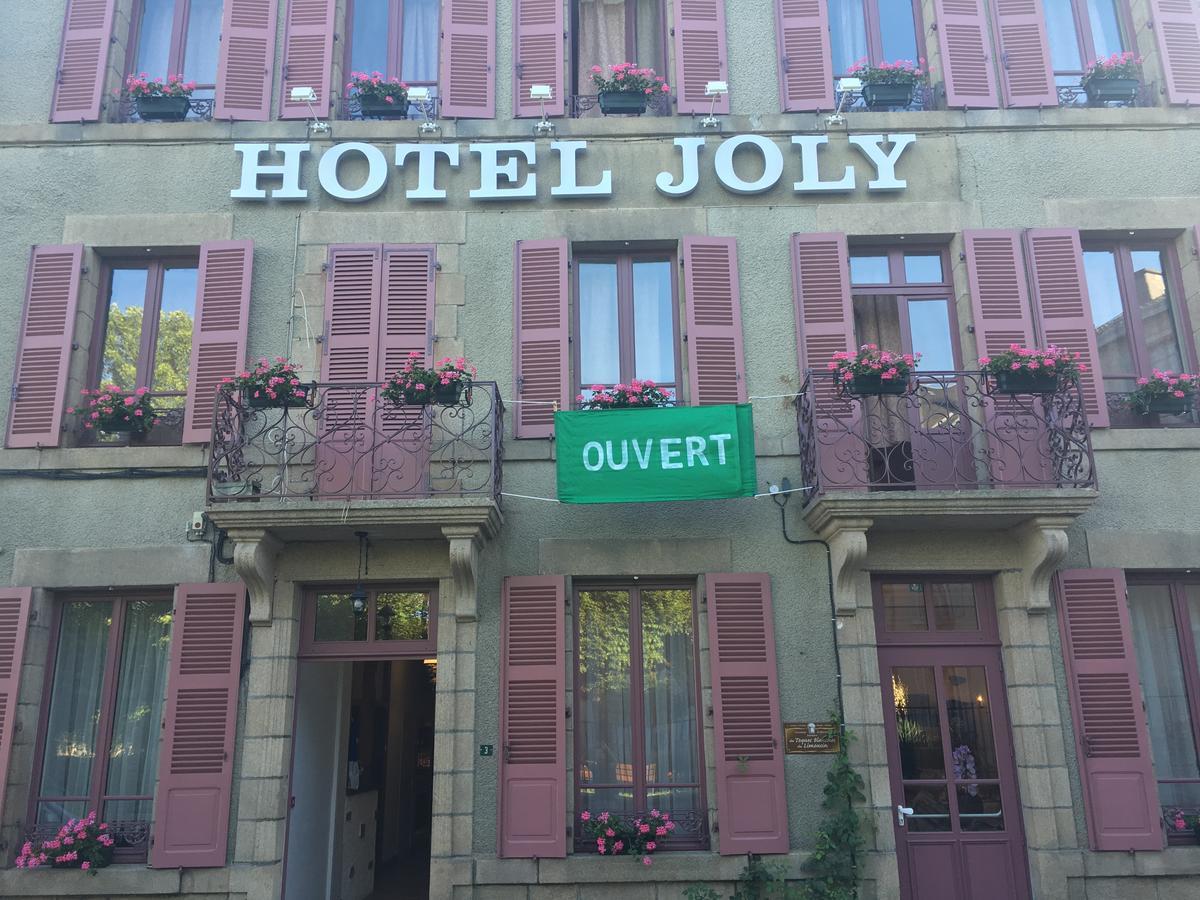 Location Chambres Hotel Joly Dun-le-Palestel Exterior foto